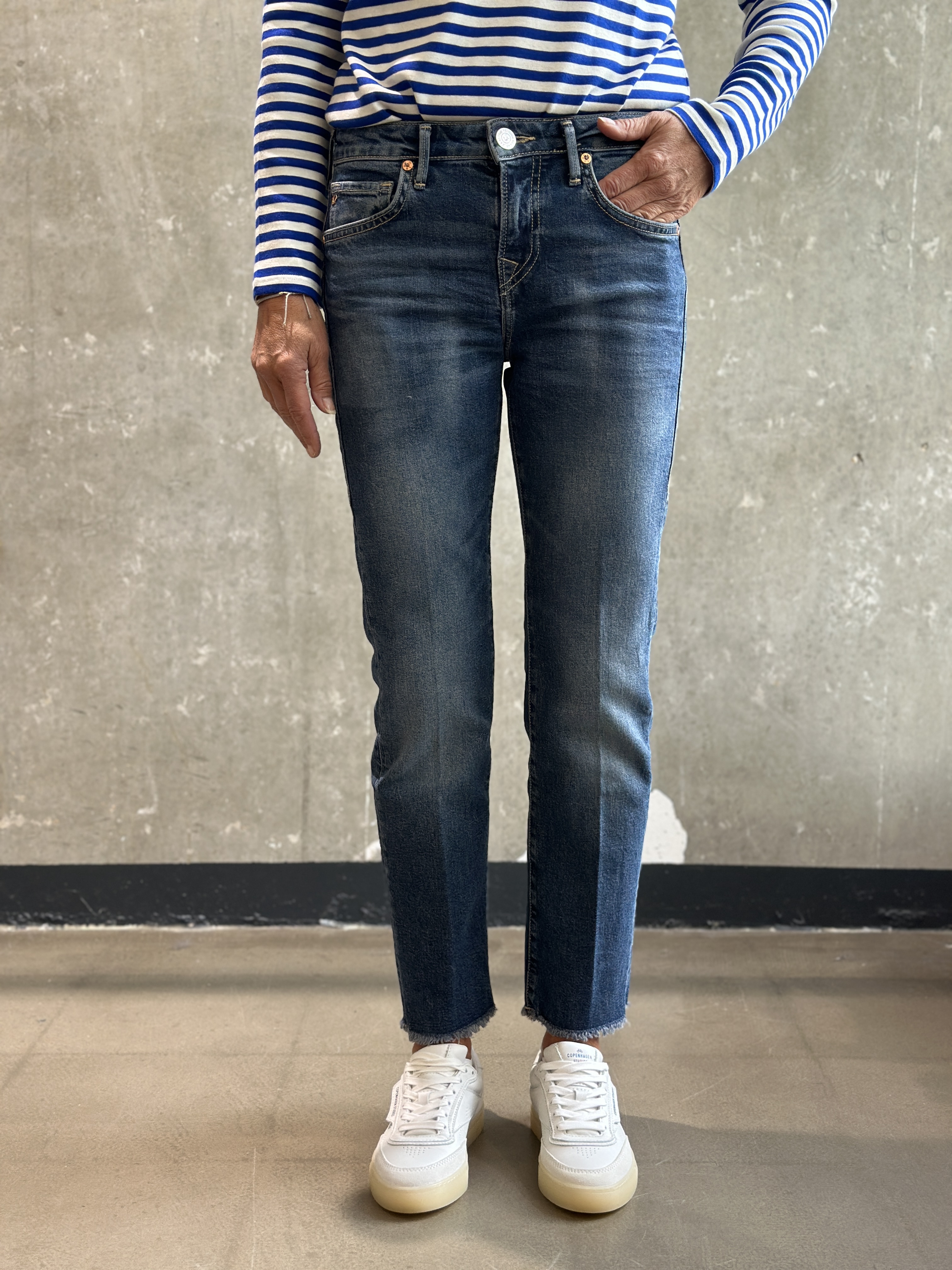 TRUE RELIGION Jeans PIPER Crop blau TRUE RELIGION Jeans PIPER Crop blau