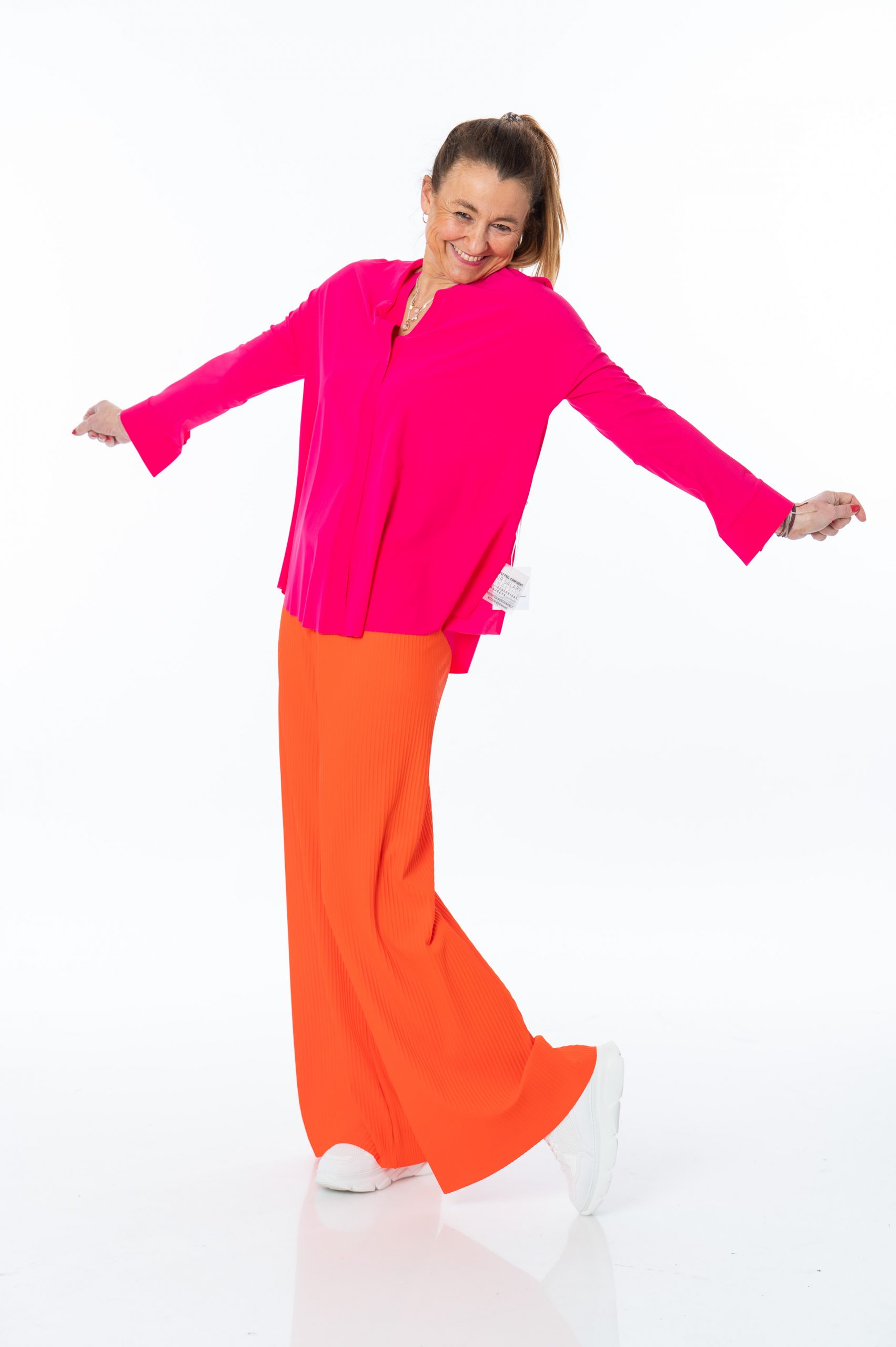 SASSENBACH_Style Hose LENNIE Stamp aperol