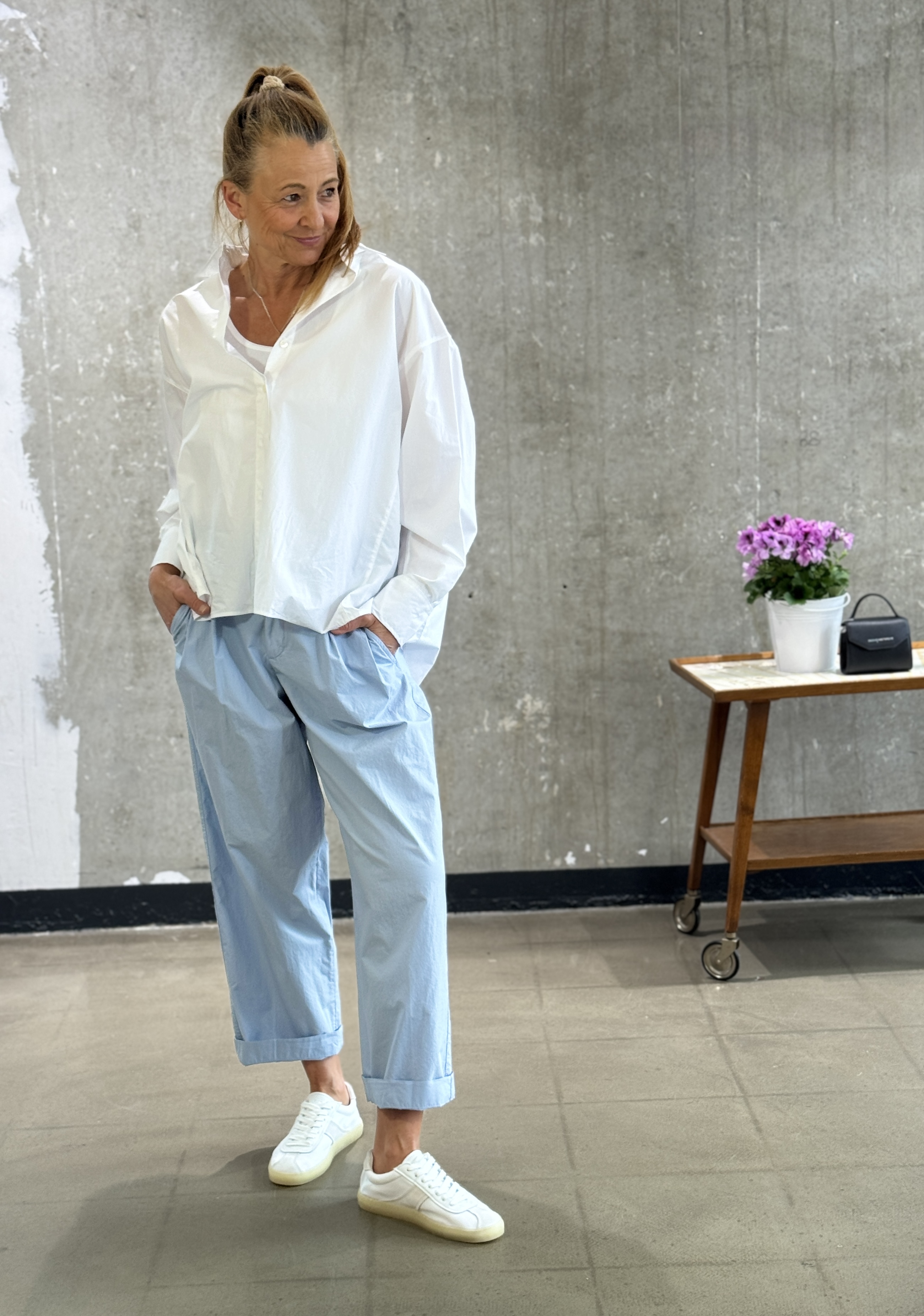 CLOSED Hose RUTHY dove blue