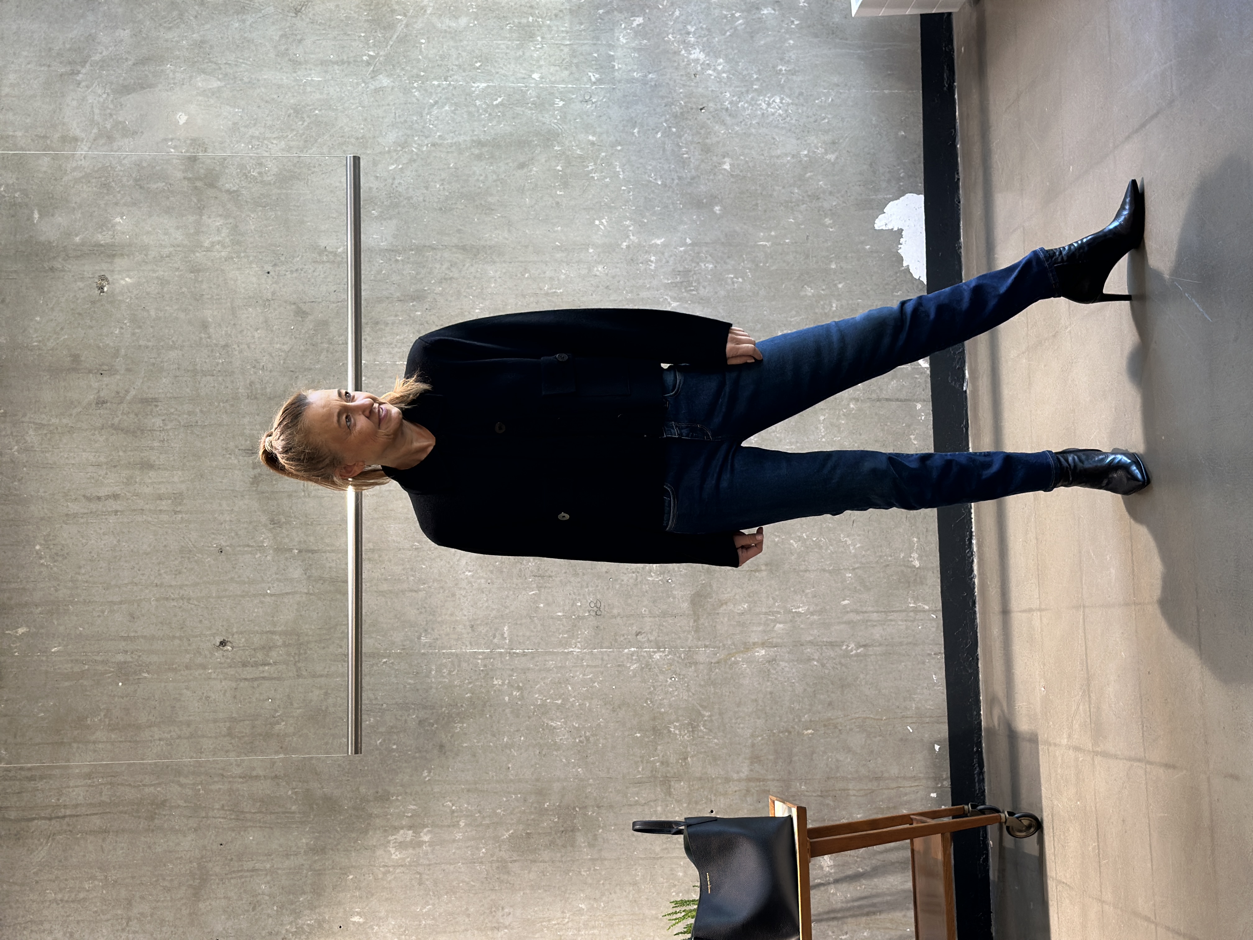 HANDMADE Cardigan/Pullover black