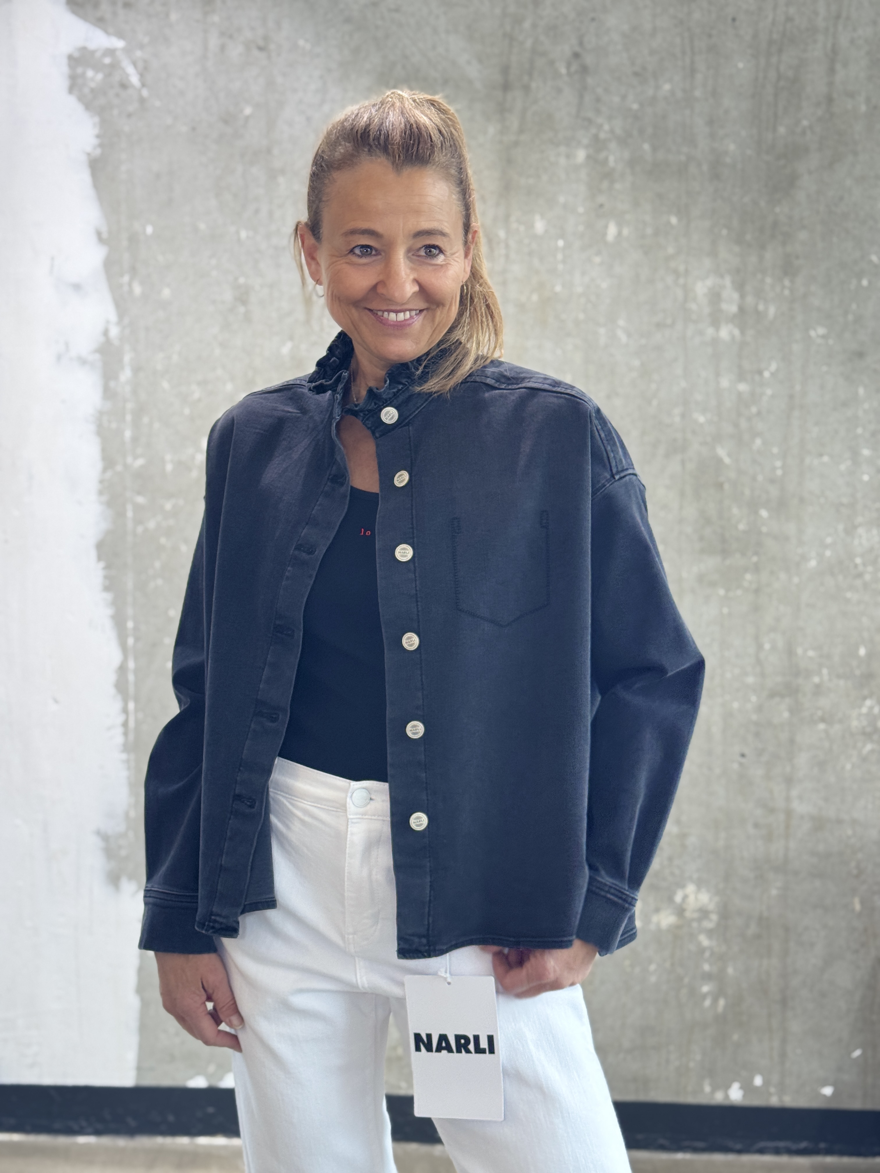 NARLI Jeanshemd-/jacke in 2 Farben