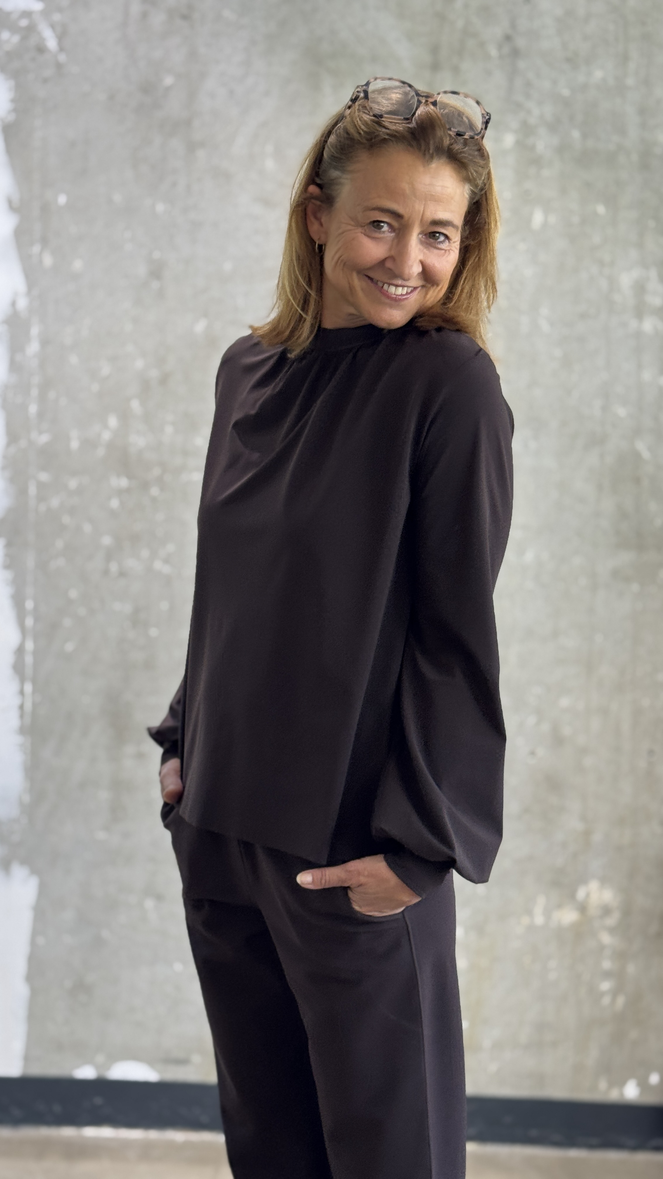 SASSENBACH-STYLE LISELOTTE schoko & schwarz