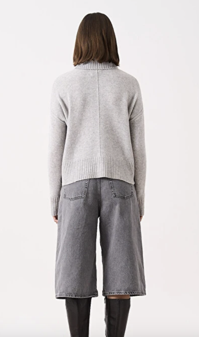 ABSOLUT CASHMERE Pullover CANDACE in light heather grey