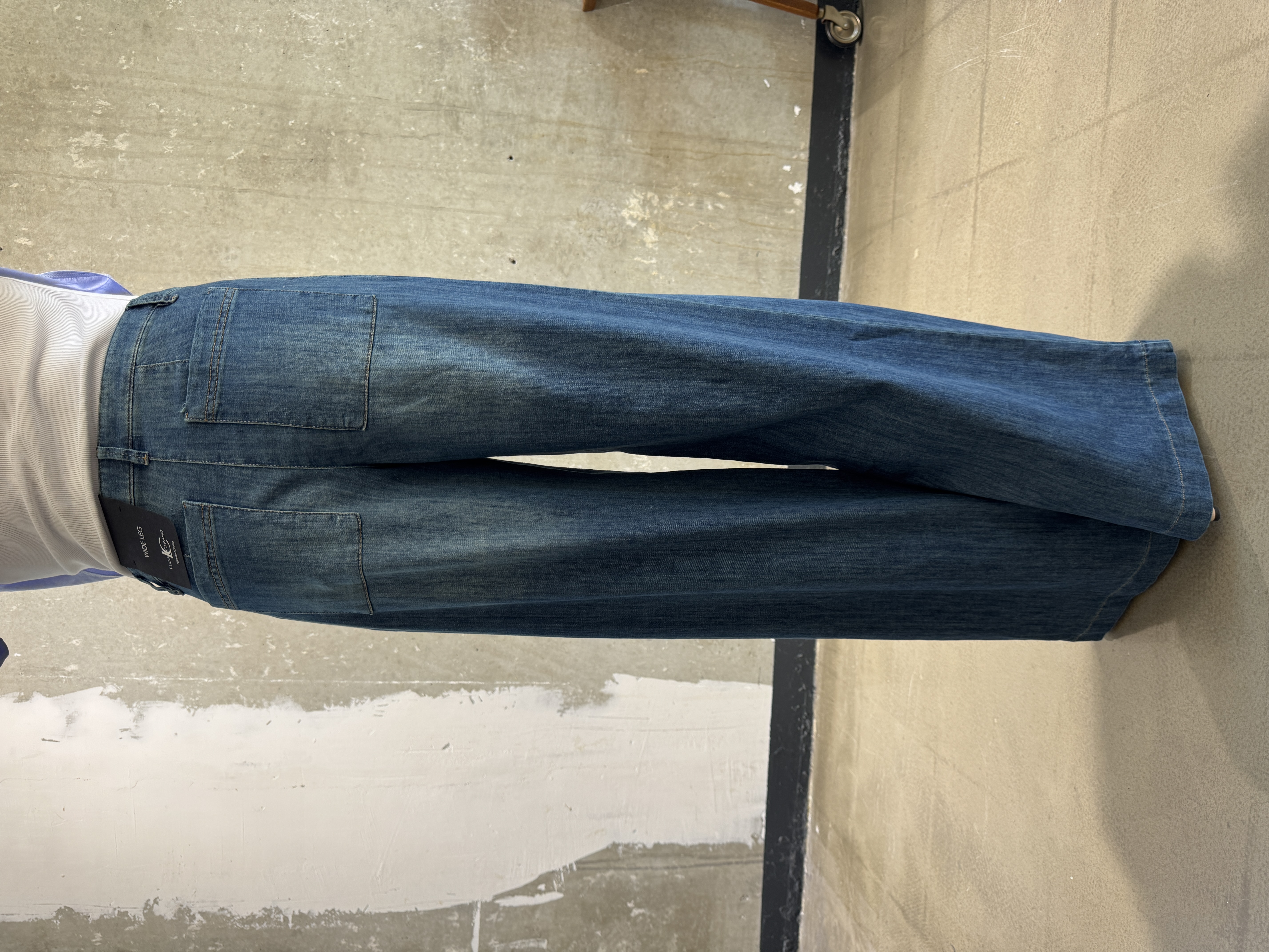 LUISA CERANO Jeans mit Bundfalte