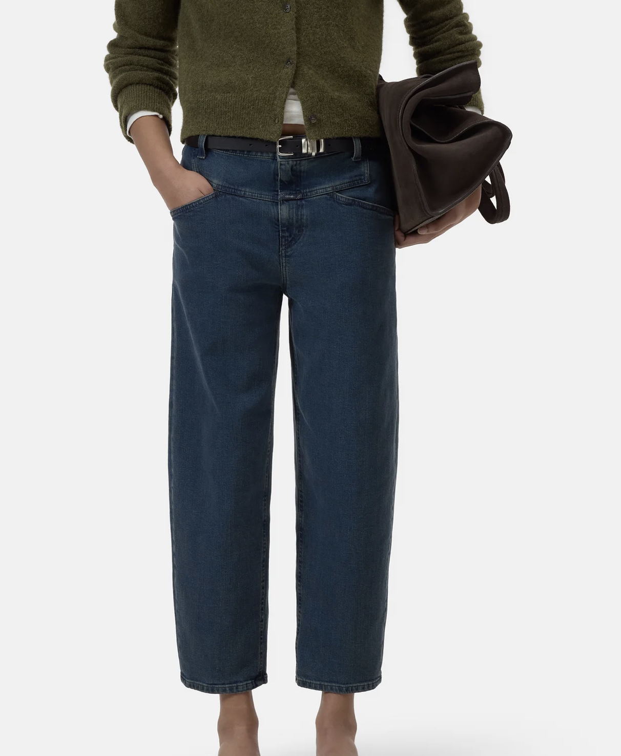 CLOSED Jeans STOVER-X grau und blue/black